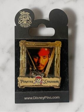2006 Disney "Around the World" Pirates of the Caribbean Jack Sparrow Pin